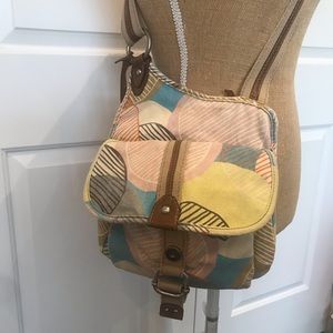 Colourful Crossbody Fossil Bag